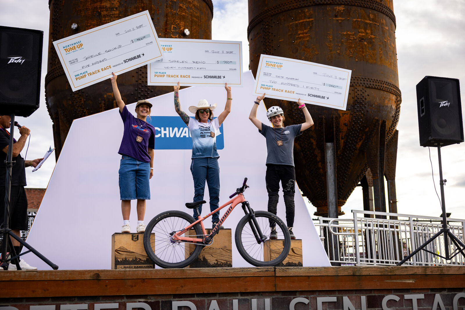 Schwalbe Pump Track Drag Race Pro Women's winners
