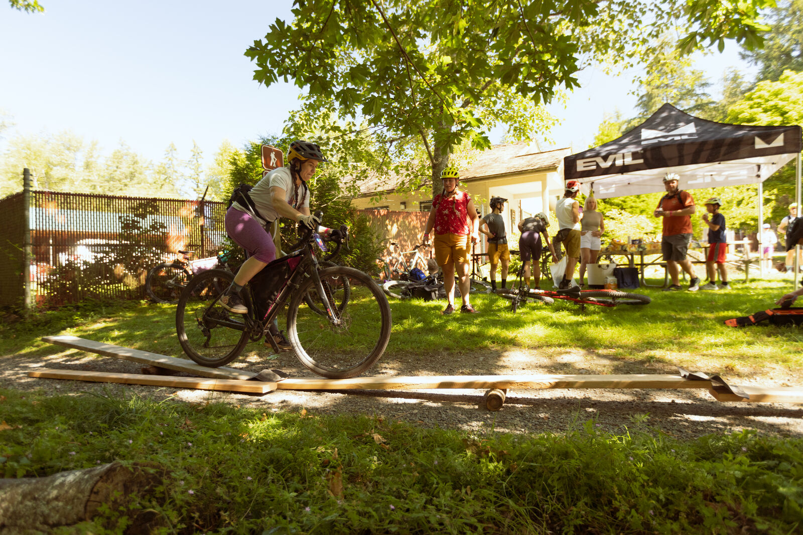 Evil Bikes Gravel Gran Fundo skinny balance challenge