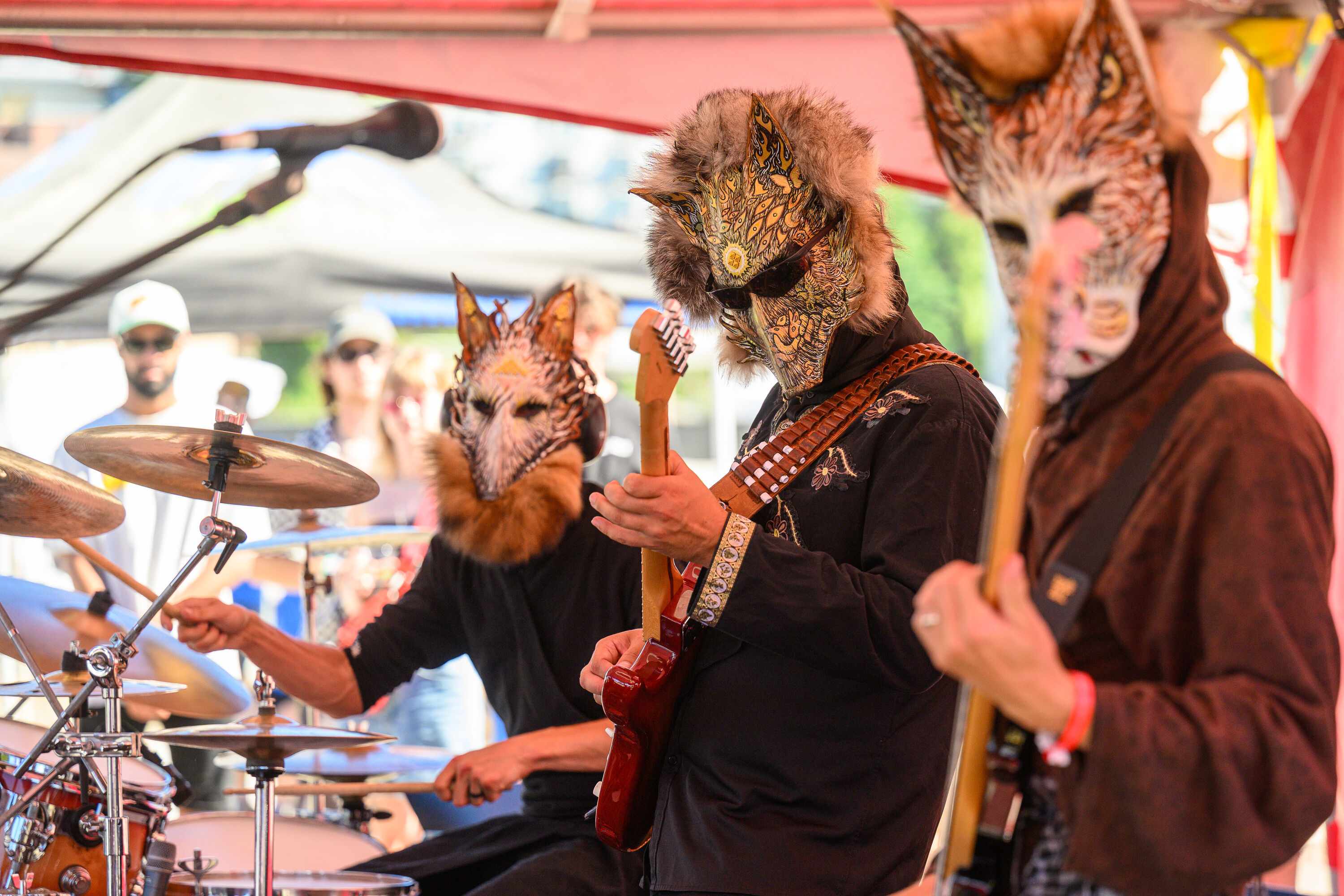 Energy Pyramid performs at the Rainier Tune Town stage at the 2025 Northwest Tuneup festival